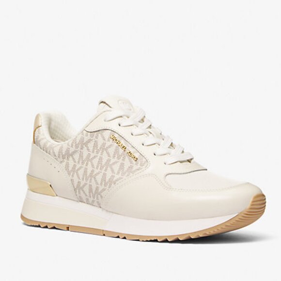 Michael Kors Livvy Mixed-Media Trainer Size 7M- MSRP $145 New in box - Picture 4 of 11